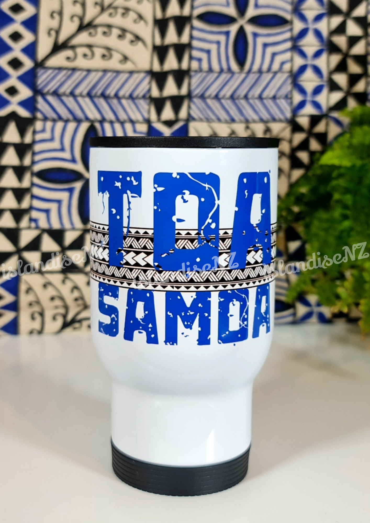 TOA SAMOA 'PROUD' - 15oz/440ml Stainless Steel Travel Mug