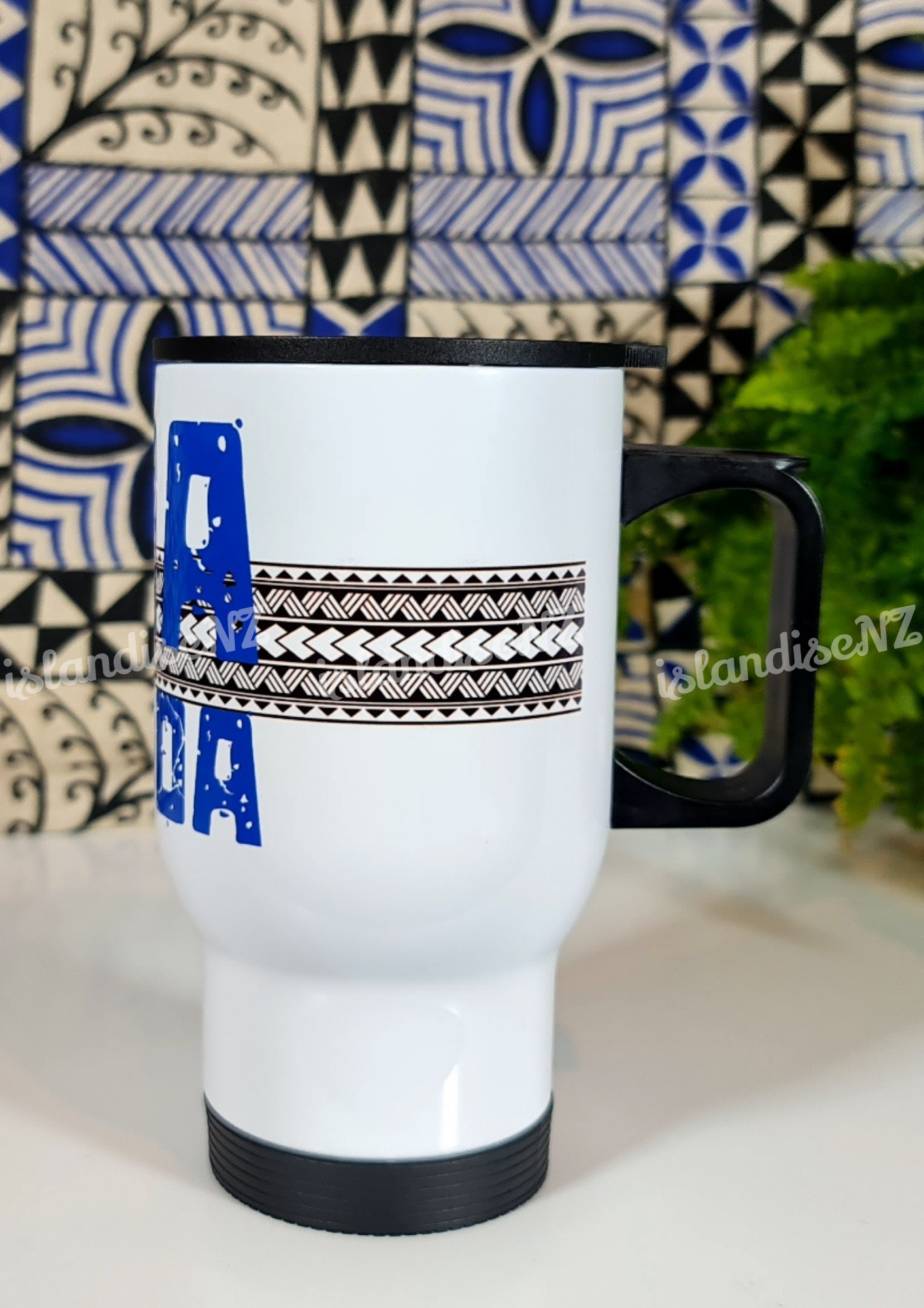 TOA SAMOA 'PROUD' - 15oz/440ml Stainless Steel Travel Mug