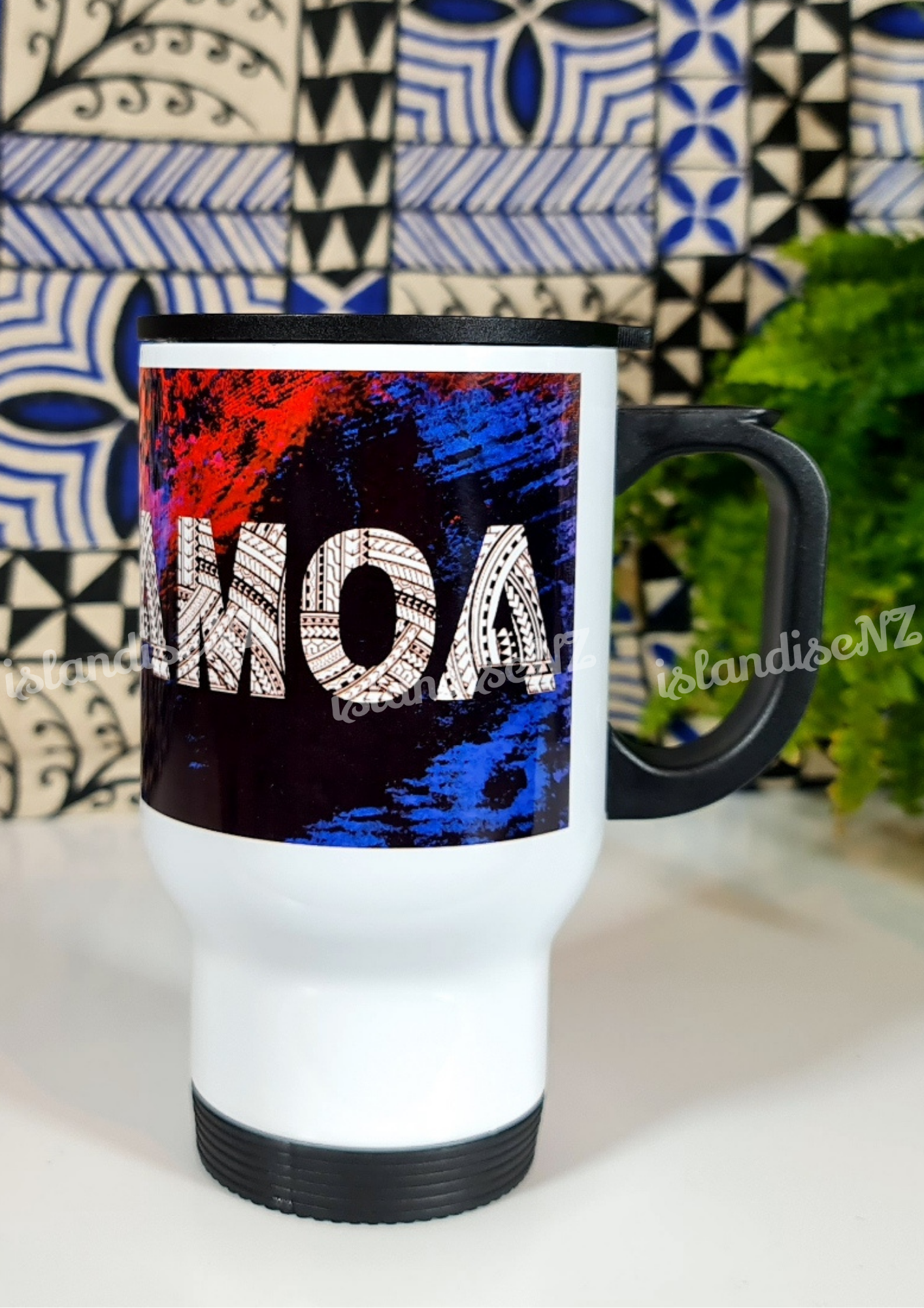 TOA SAMOA 'HERO' - 15oz/440ml Stainless Steel Travel Mug