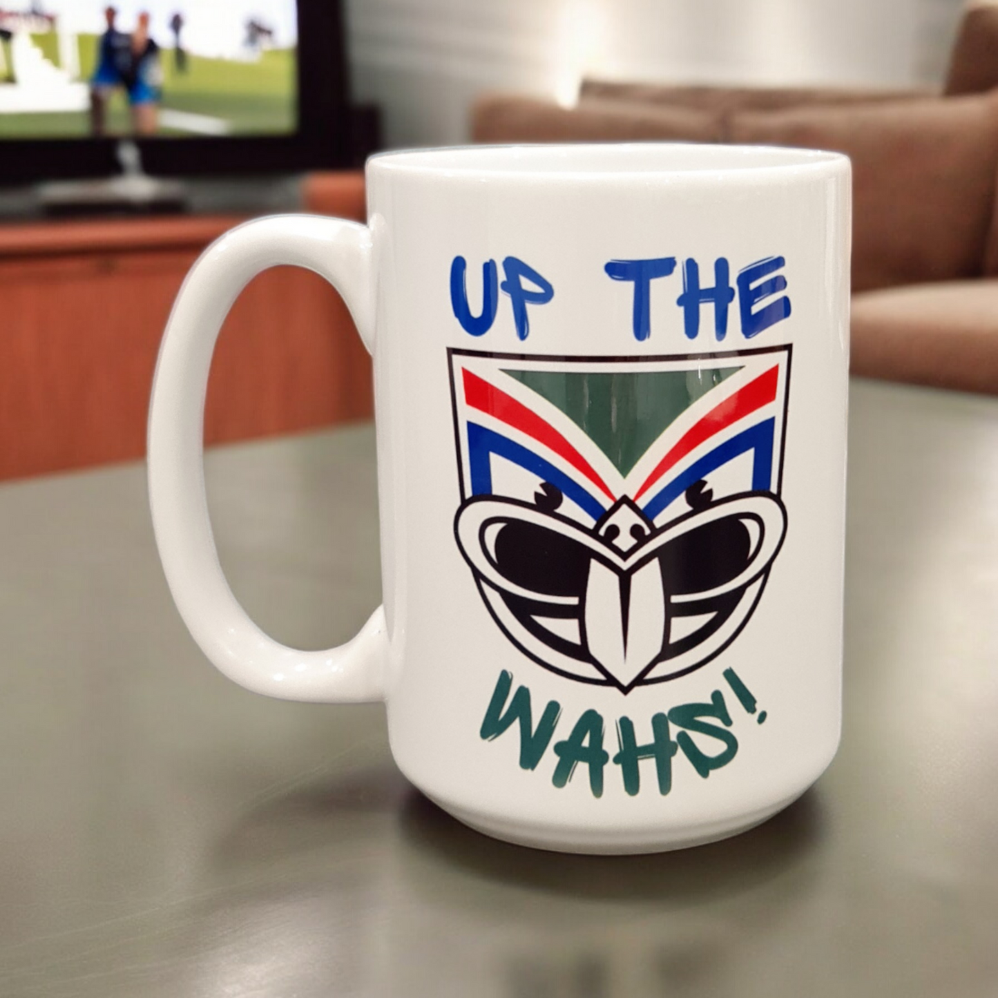 UP THE WAHS! - 15oz/440ml White Ceramic Mug