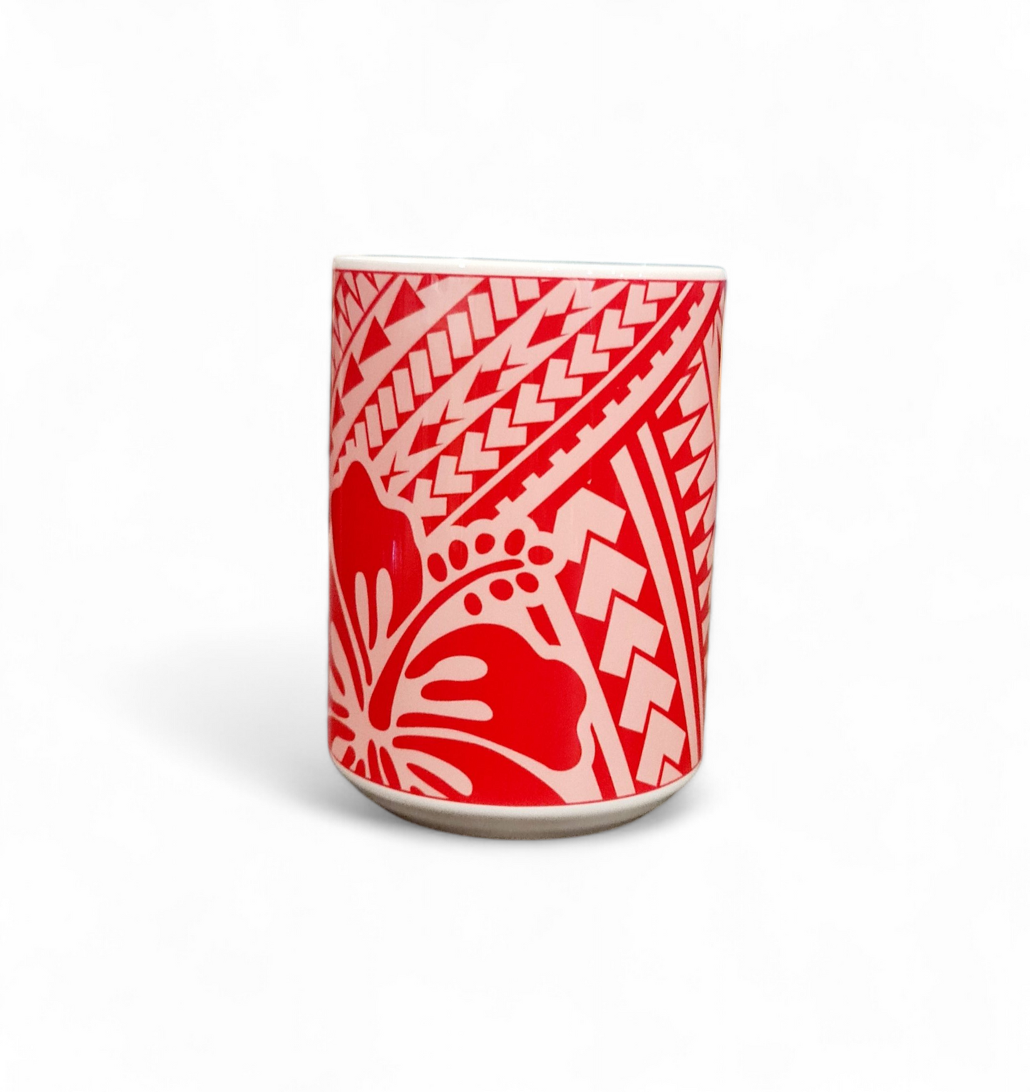 PINIKI BEAUTY - 15oz/440ml White Ceramic Mug