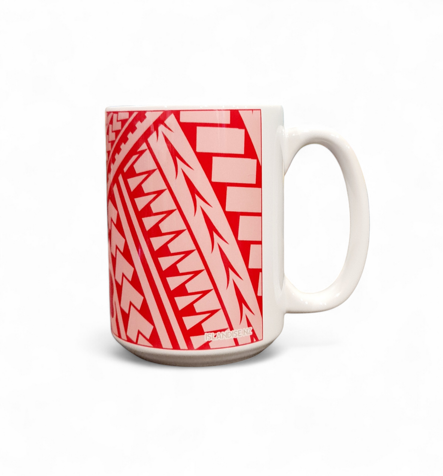 PINIKI BEAUTY - 15oz/440ml White Ceramic Mug