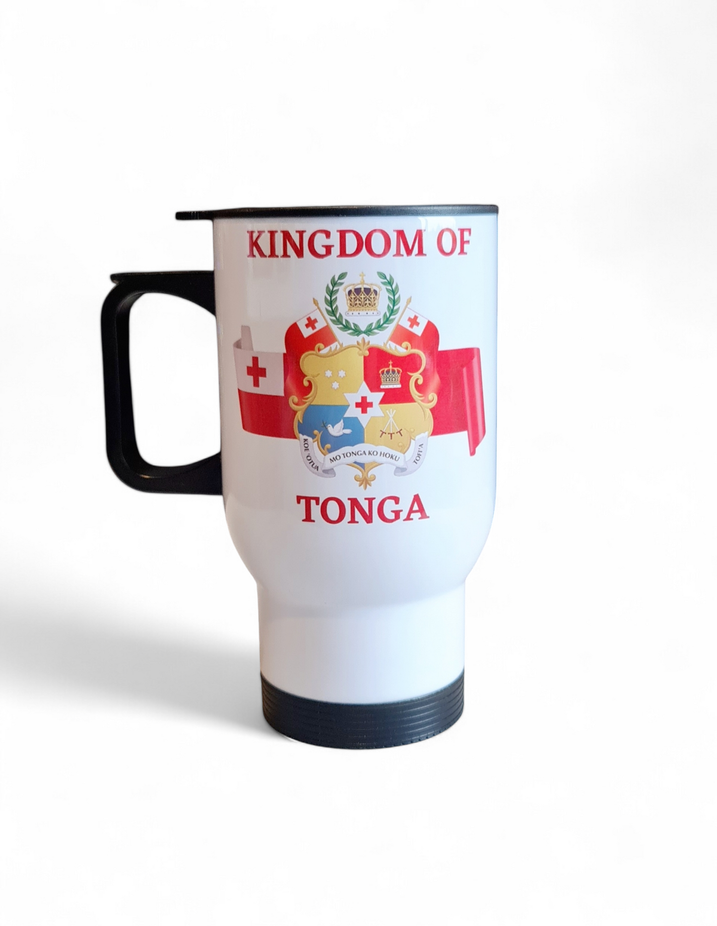 KINGDOM OF TONGA - 15oz/440ml Stainless Steel Travel Mug