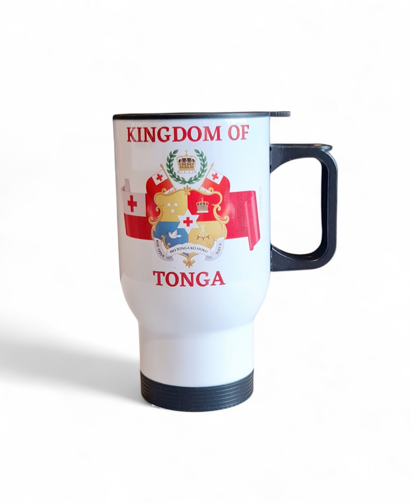 KINGDOM OF TONGA - 15oz/440ml Stainless Steel Travel Mug