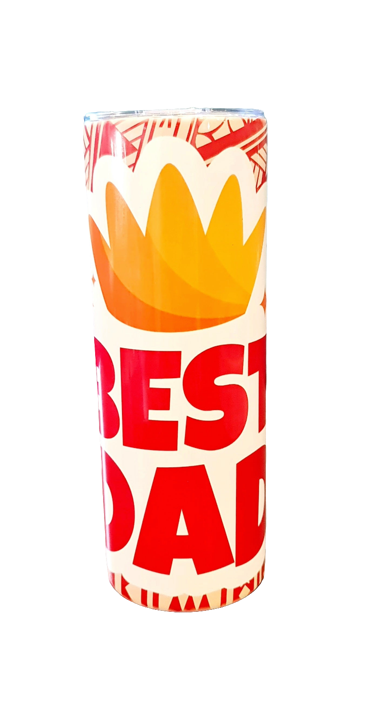 BEST DAD - 20oz/600ml Stainless Steel Tumbler