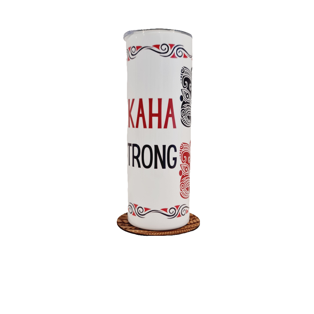 KIA KAHA | BE STRONG - 20oz/600ml Stainless Steel Tumbler