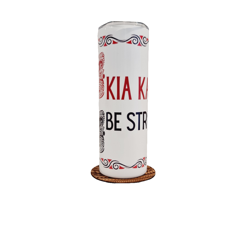 KIA KAHA | BE STRONG - 20oz/600ml Stainless Steel Tumbler