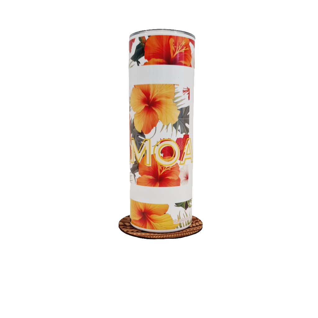 TEINE SAMOA (Yellow) - 20oz/600ml Stainless Steel Tumbler