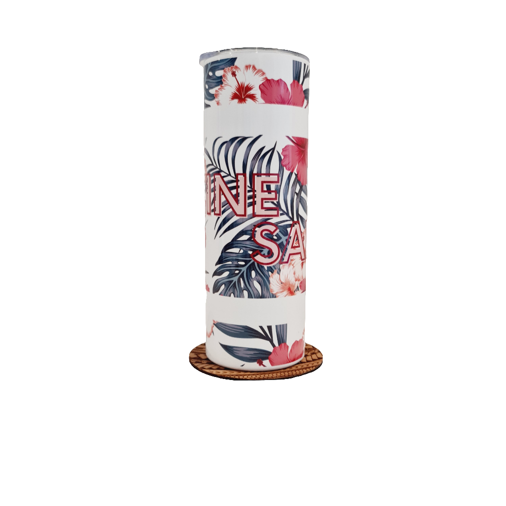 TEINE SAMOA (Pink) - 20/600ml Stainless Steel Tumbler