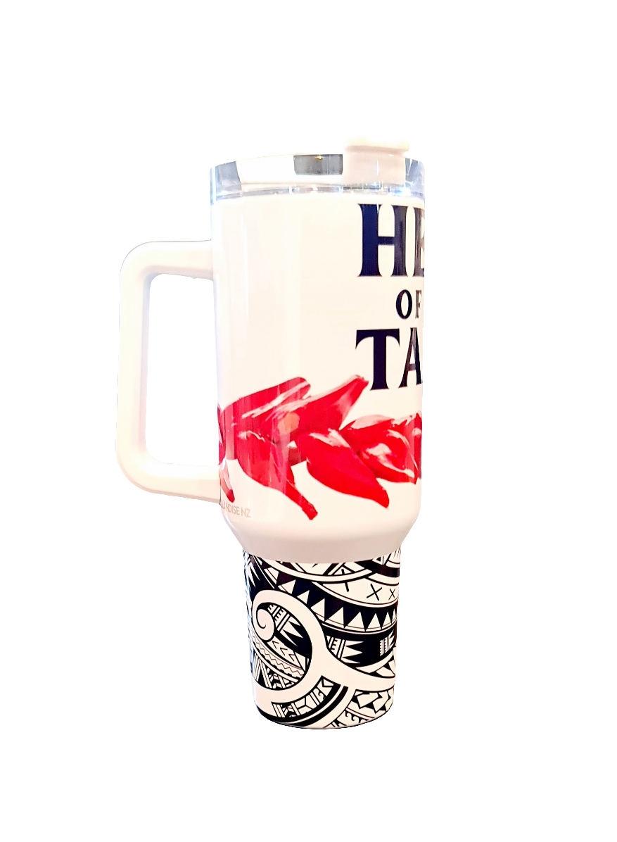 HEAD OF THE TABLE ('Aiga) - 1.2 Litre/40oz Stainless Steel Tumbler with handle