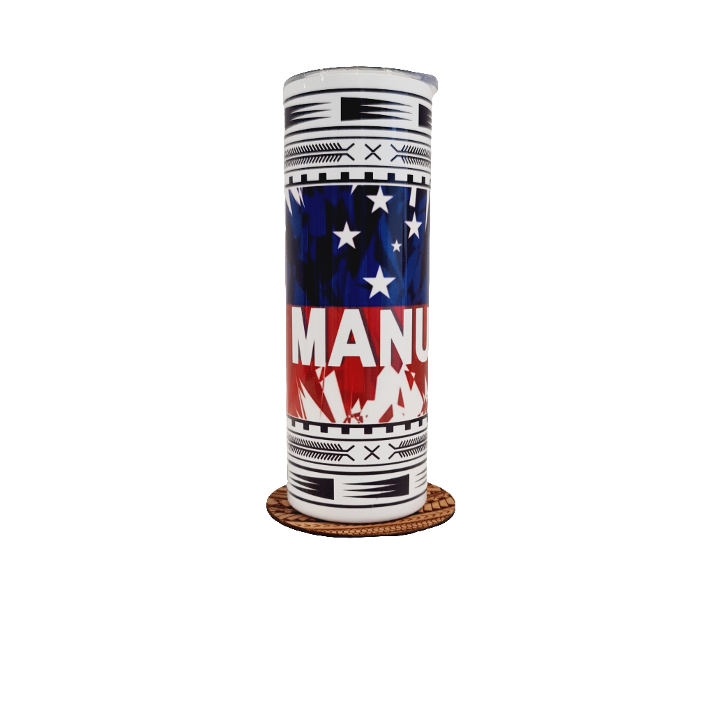 MANU SAMOA - 20oz/600ml Stainless Steel Tumbler