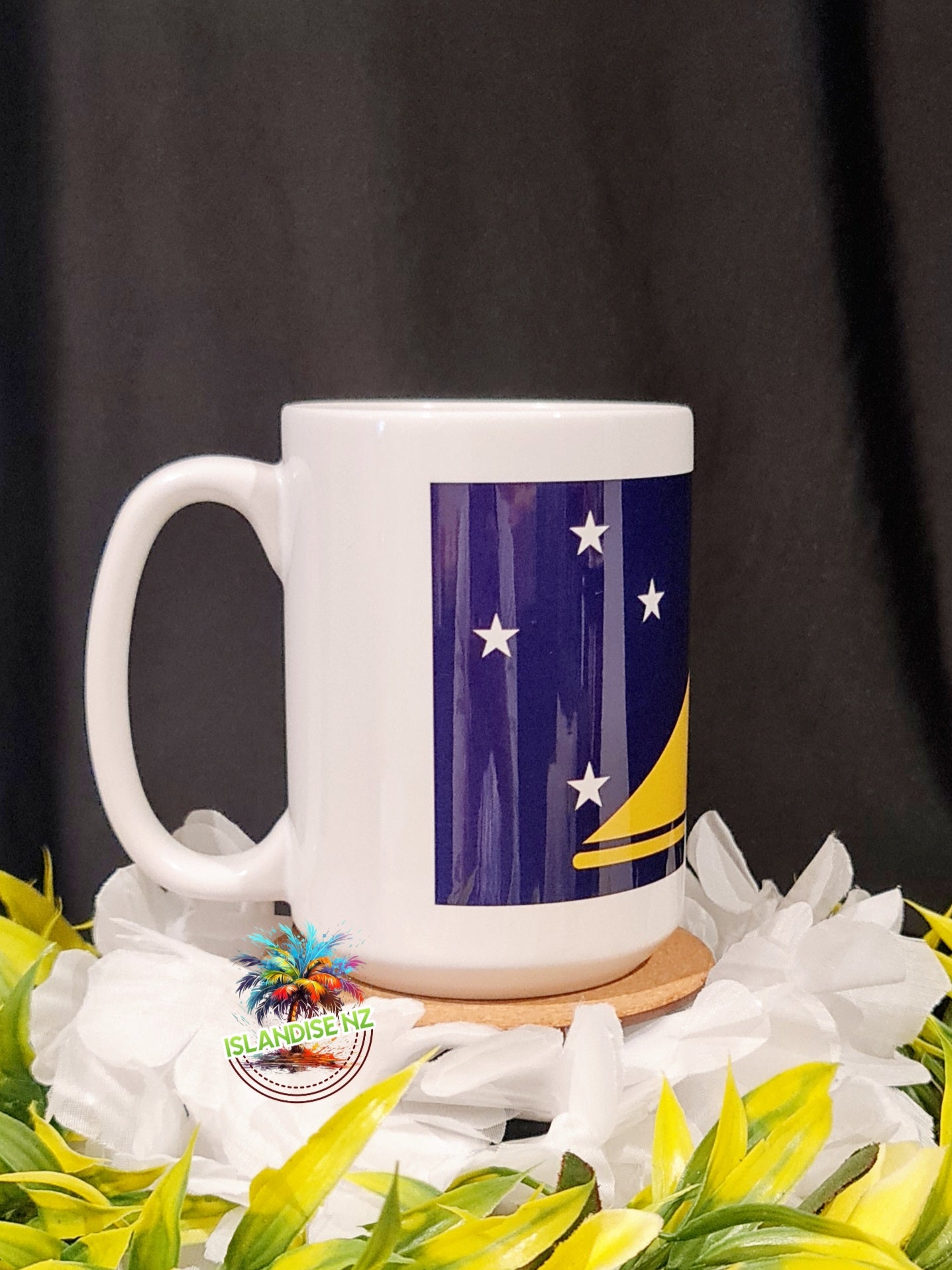 TOKELAU FLAG - 15oz/440ml White Ceramic Mug