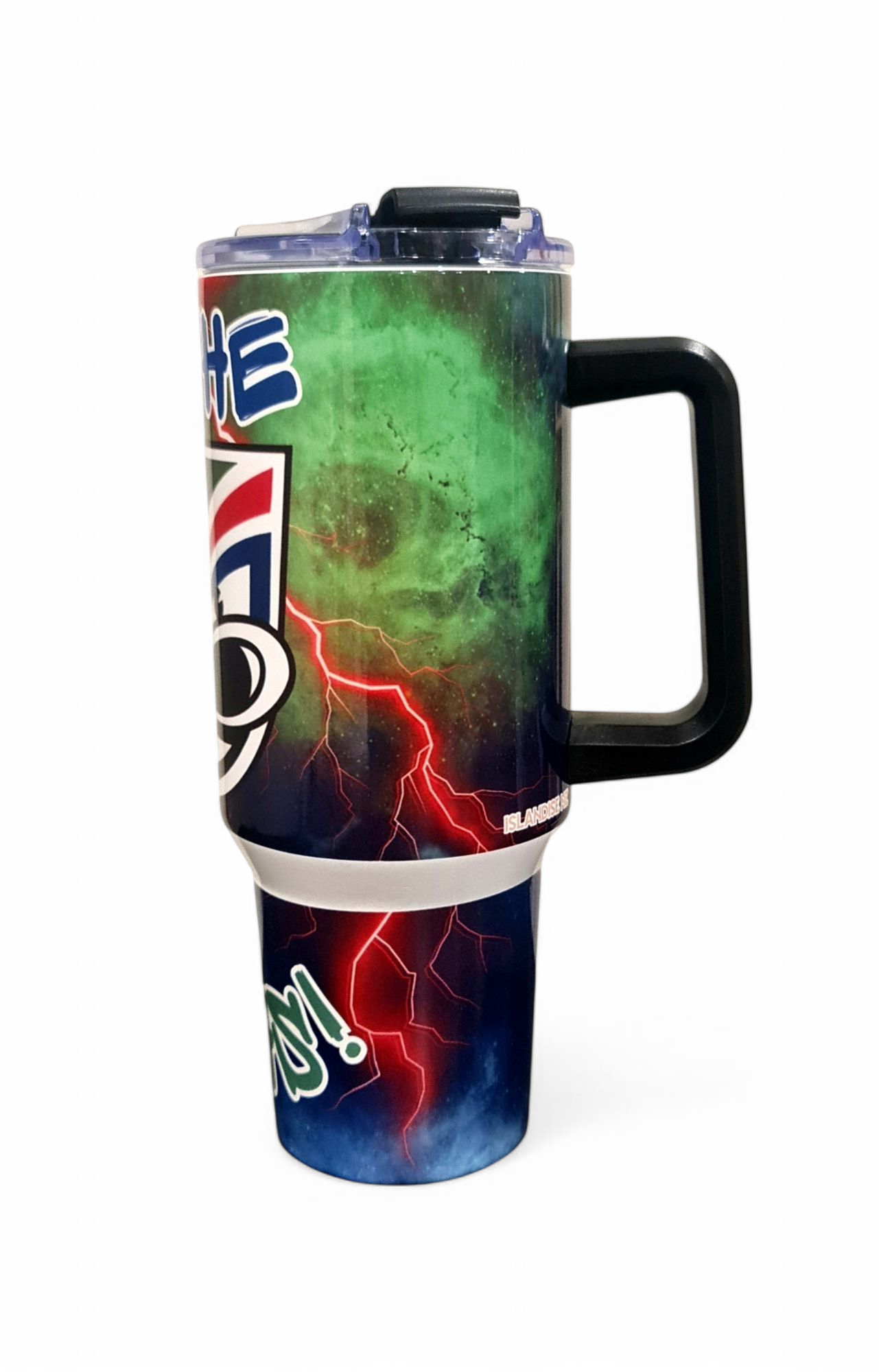 UP THE WAHS! - 1.2Litre/40oz Stainless Steel Tumbler with Handle