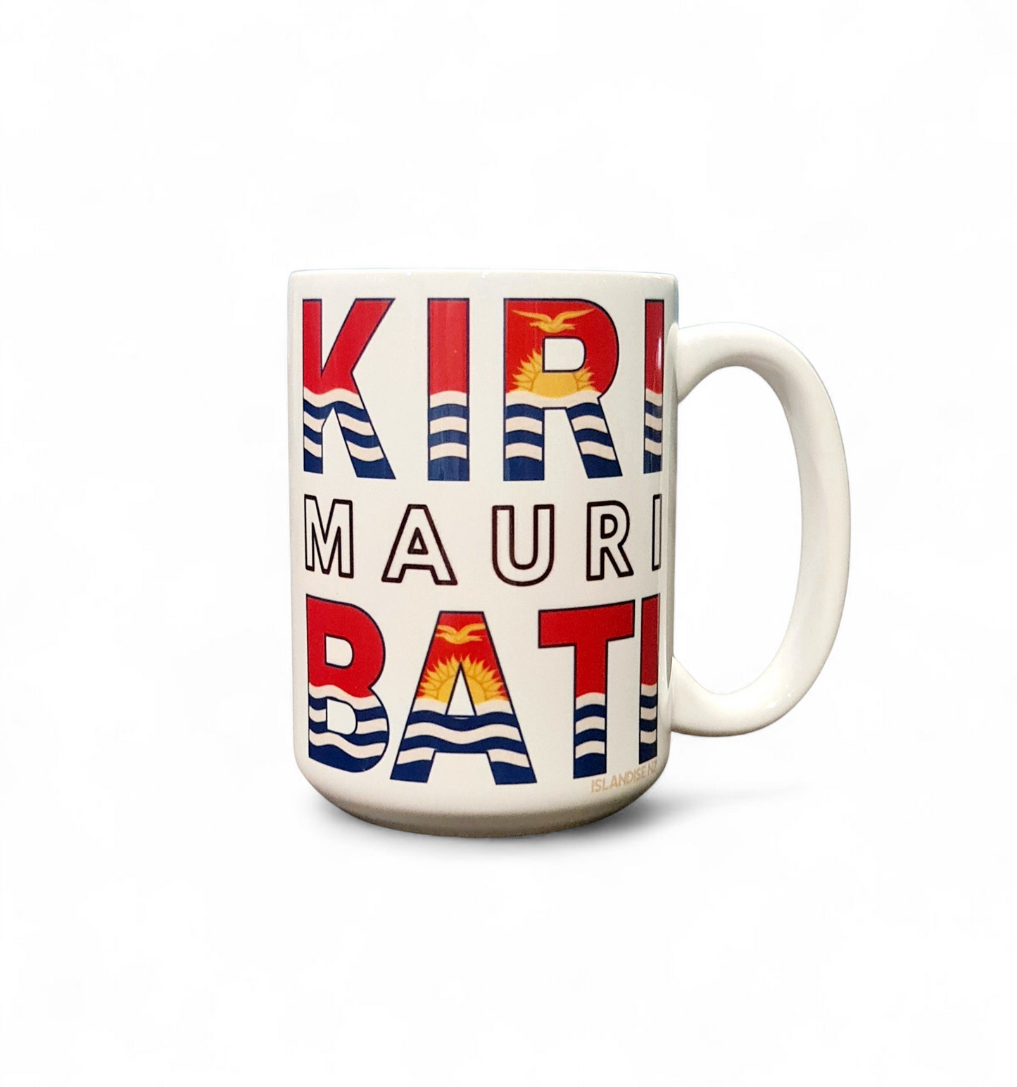 MAURI KIRIBATI - 15oz/440ml White Ceramic Mug