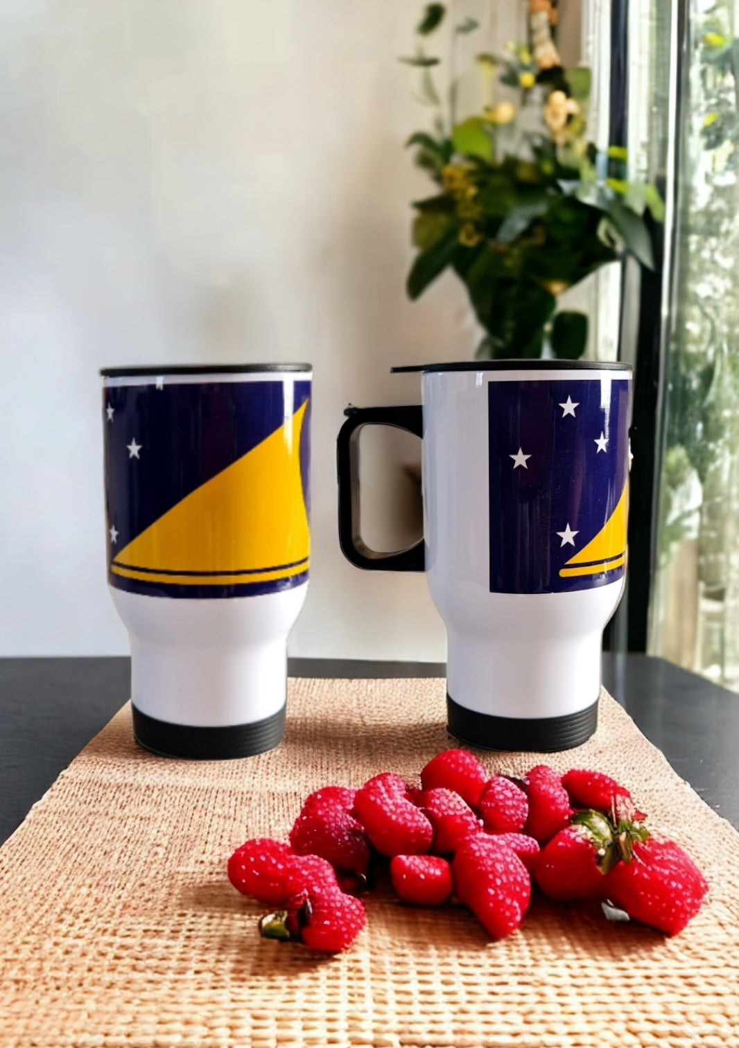 TOKELAU Flag - 440ml/15oz Stainless Steel Travel Mug