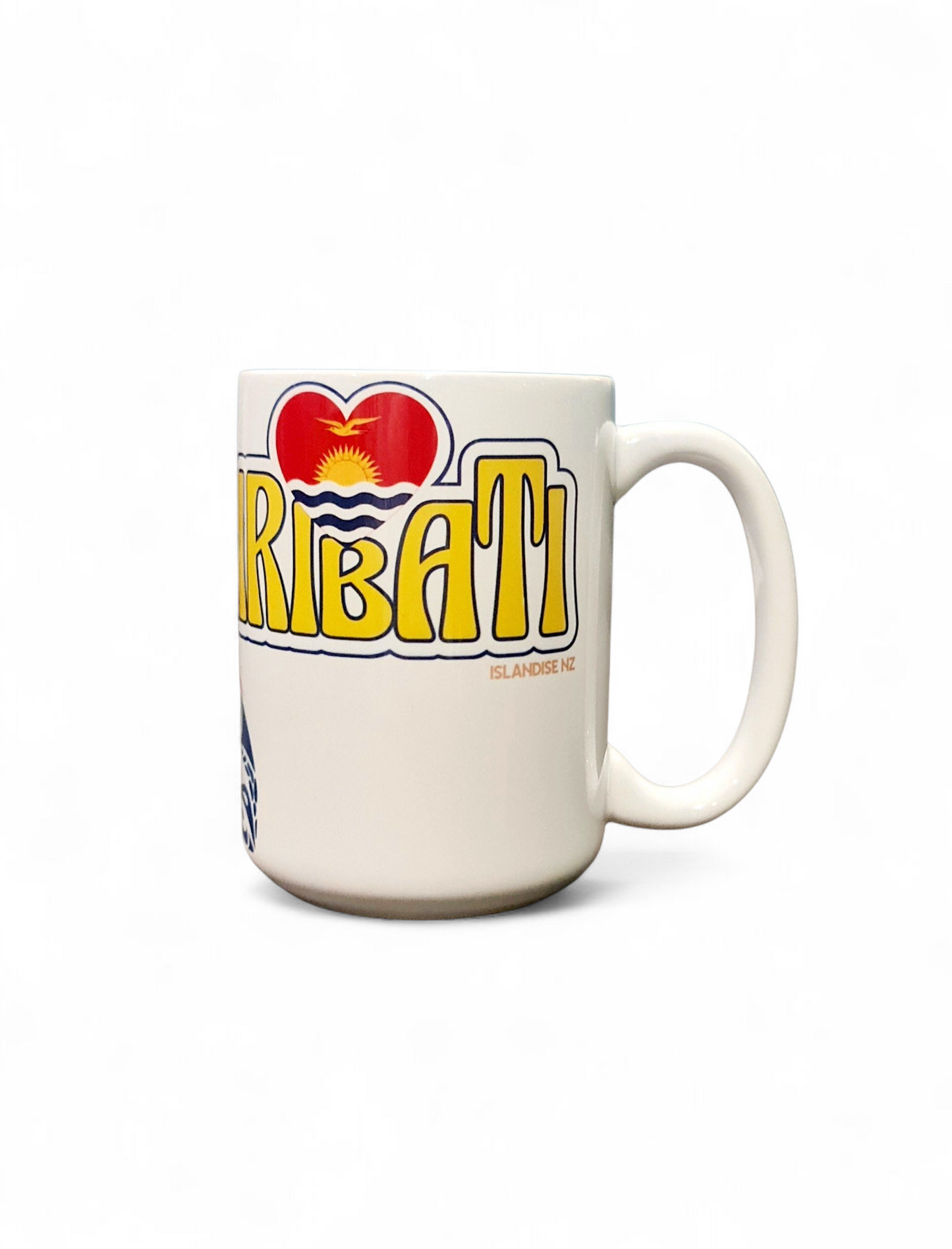 I LOVE KIRIBATI - 15oz/440ml White Ceramic Mug