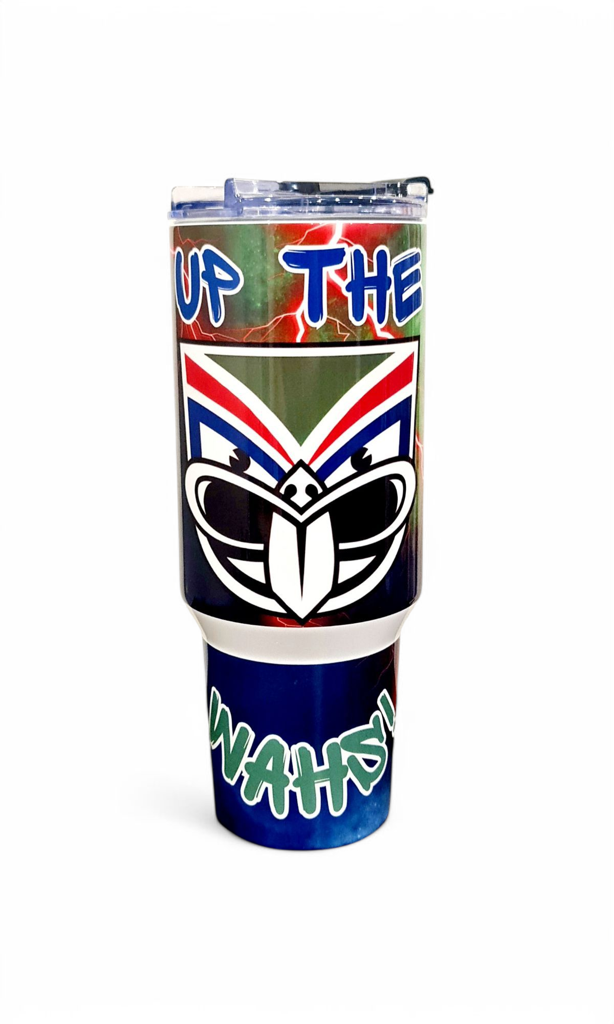 UP THE WAHS! - 1.2Litre/40oz Stainless Steel Tumbler with Handle