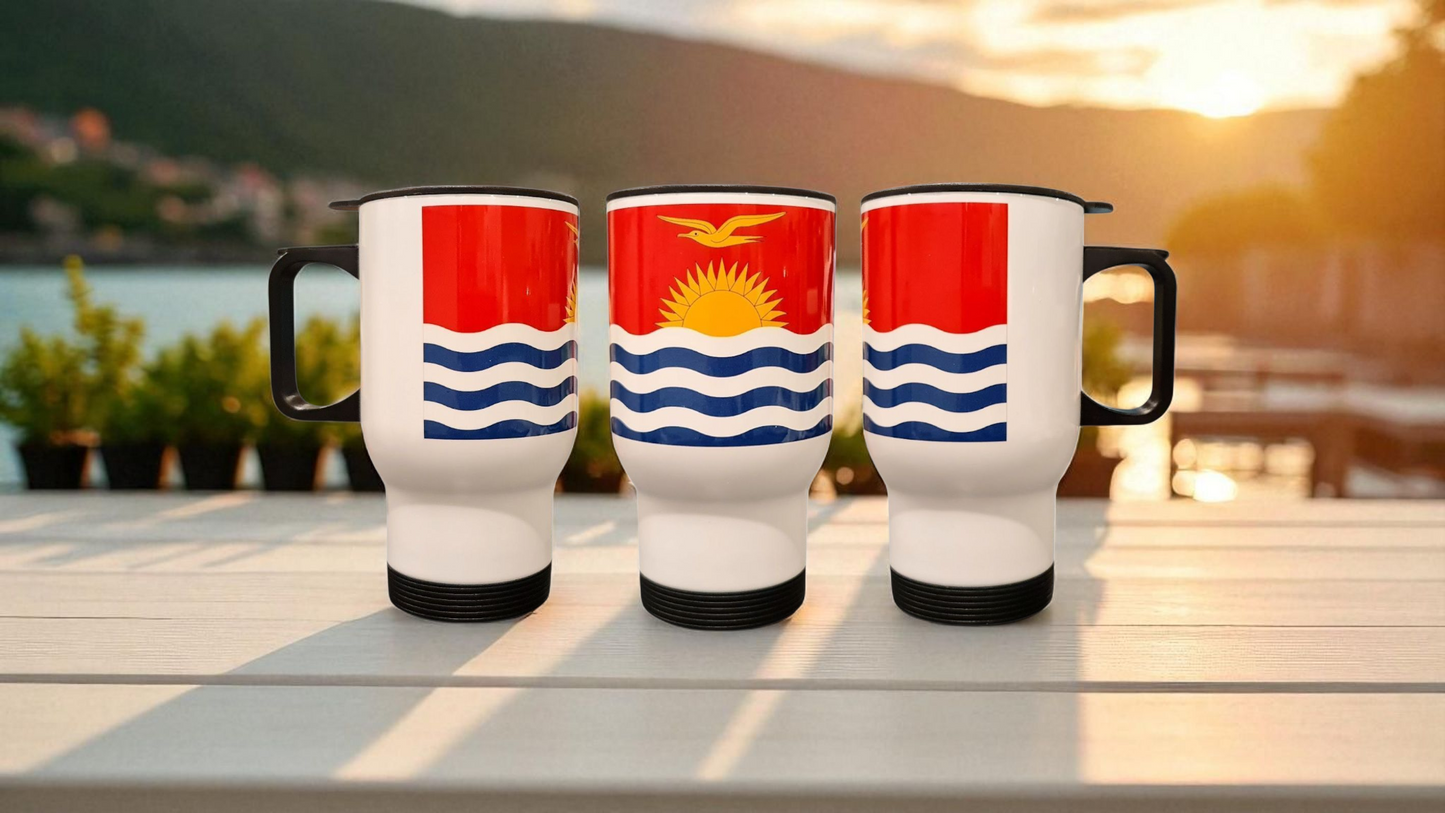 KIRIBATI FLAG - 15oz/440ml Stainless Steel Travel Mug