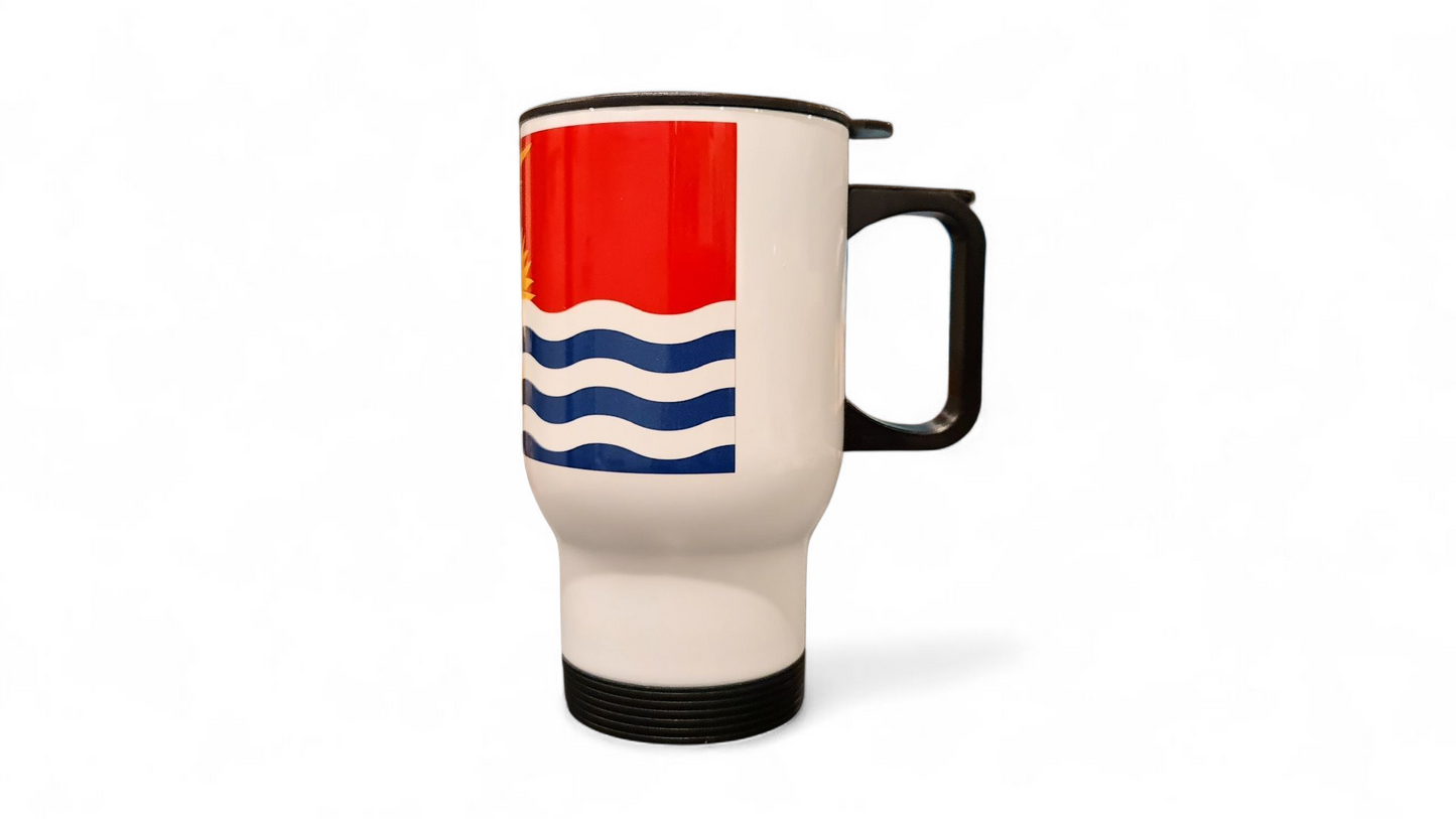KIRIBATI FLAG - 15oz/440ml Stainless Steel Travel Mug