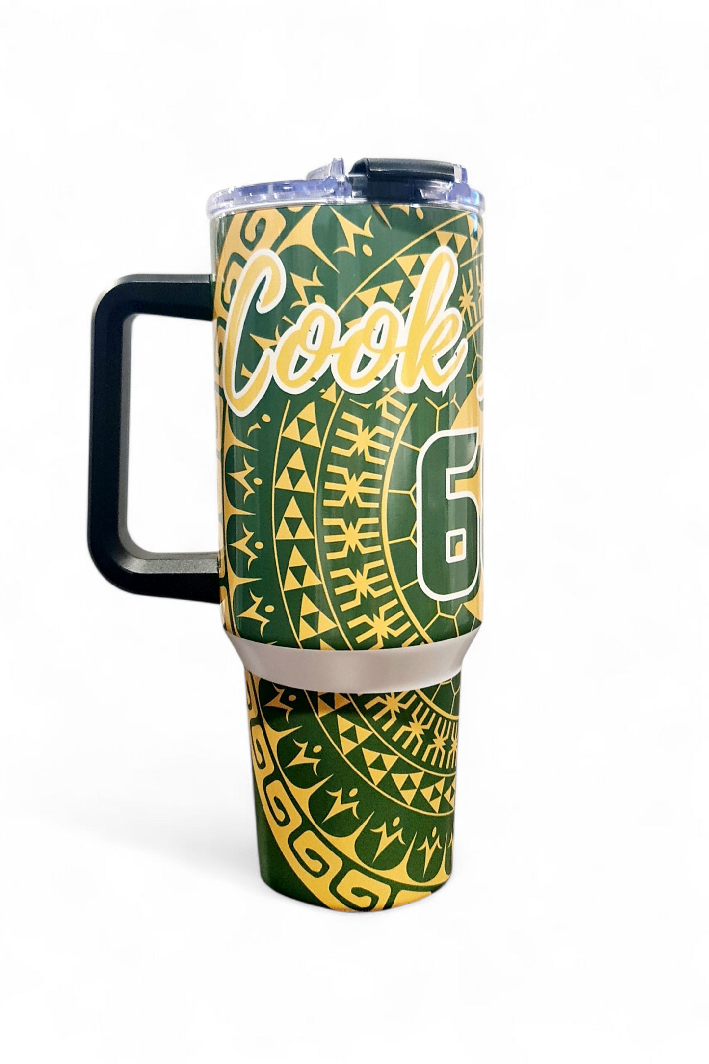 COOK ISLANDS 682 - 1.2Litre/40oz Stainless Steel Tumbler with Handle
