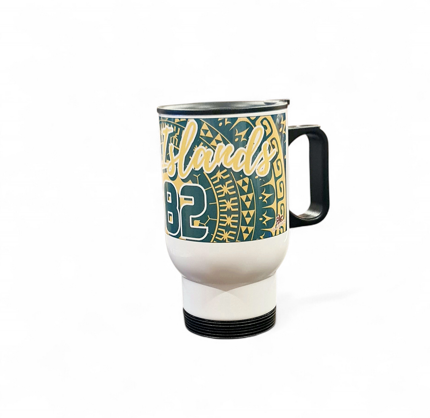 COOK ISLANDS 682 - 440ml/15oz Stainless Steel Travel Mug