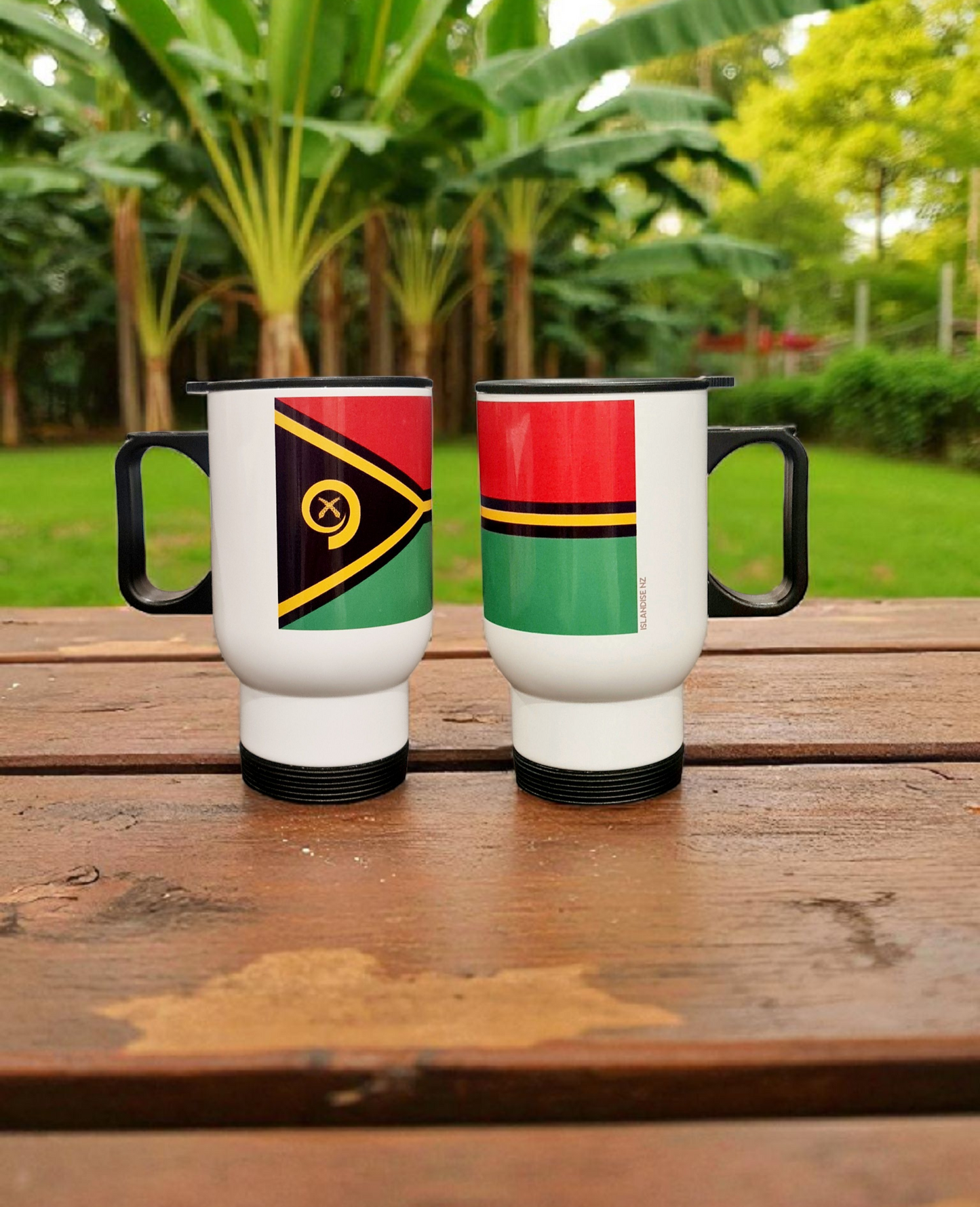 VANUATU FLAG - 440ml/15oz Stainless Steel Travel Mug