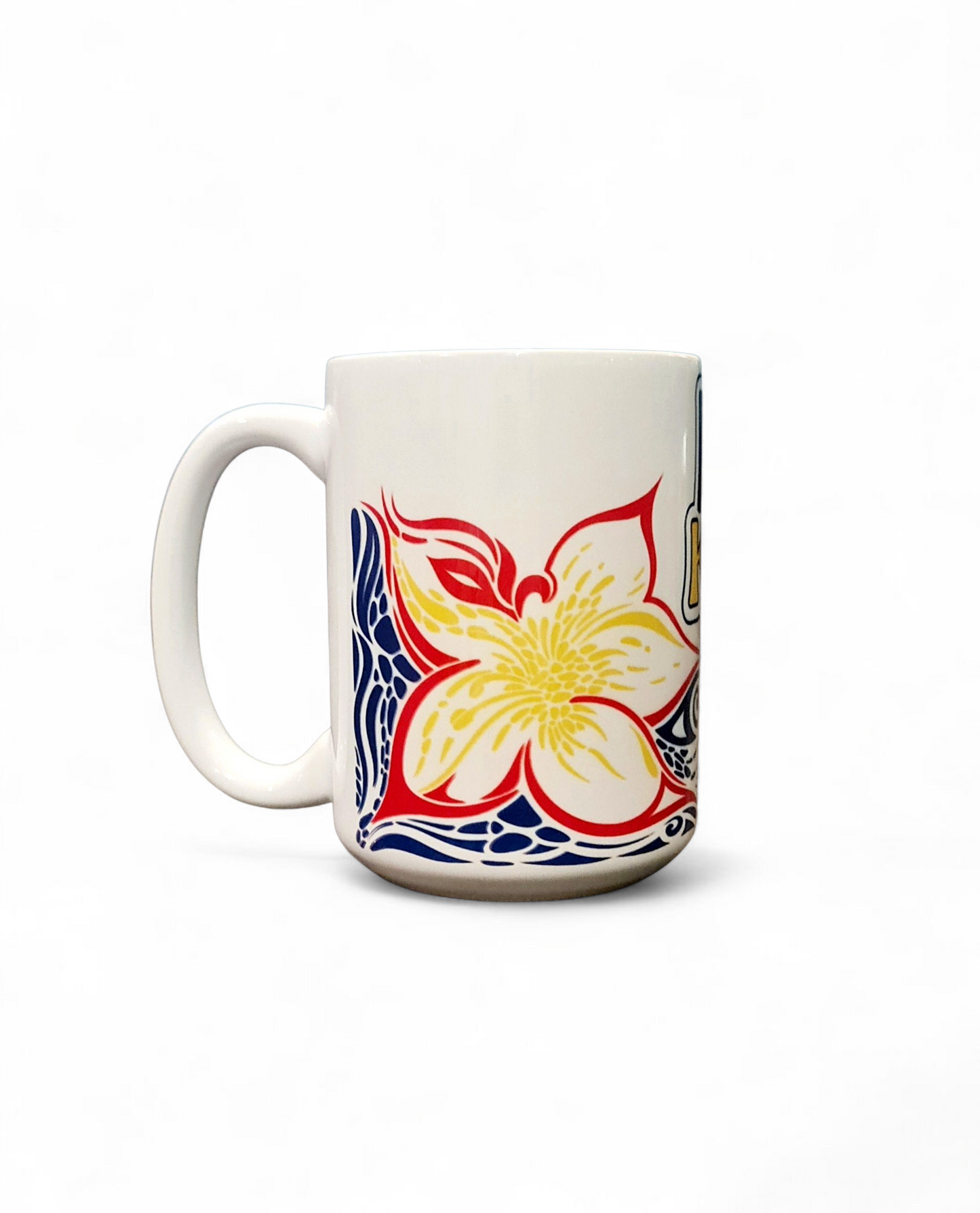 I LOVE KIRIBATI - 15oz/440ml White Ceramic Mug