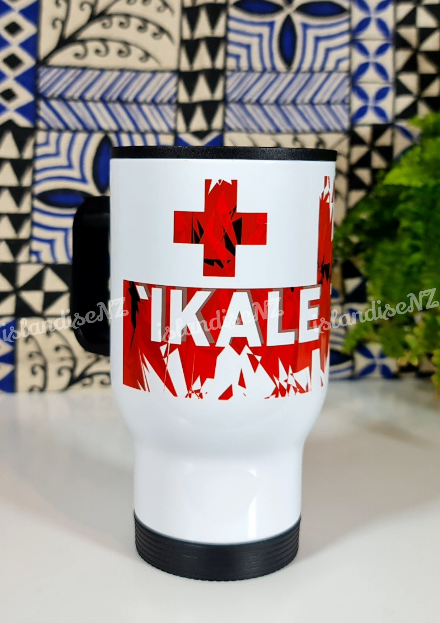 'IKALE TAHI - 15oz/440ml Stainless Steel Travel Mug