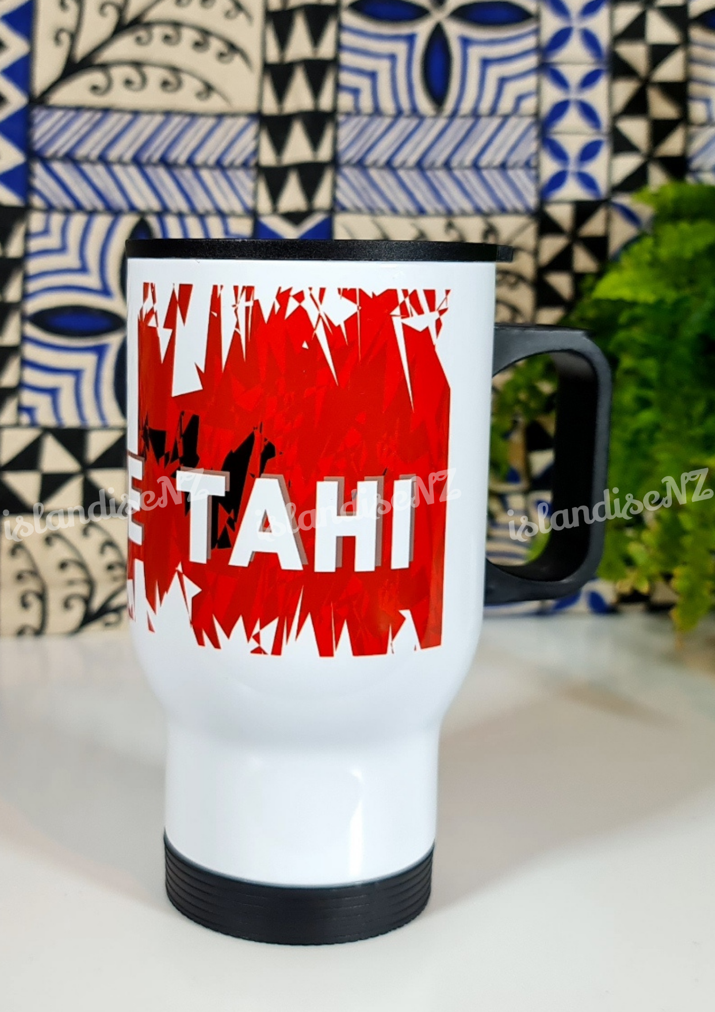 'IKALE TAHI - 15oz/440ml Stainless Steel Travel Mug