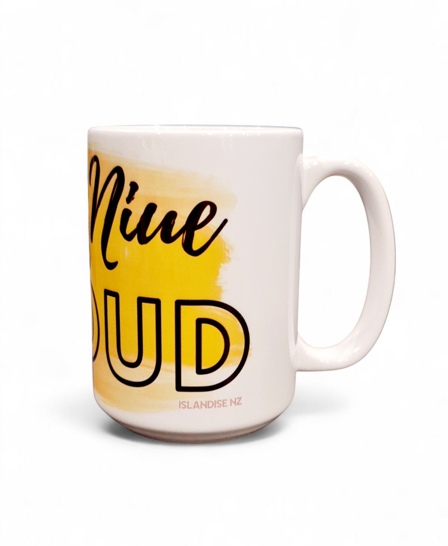 NIUE PROUD - 15oz/440ml White Ceramic Mug