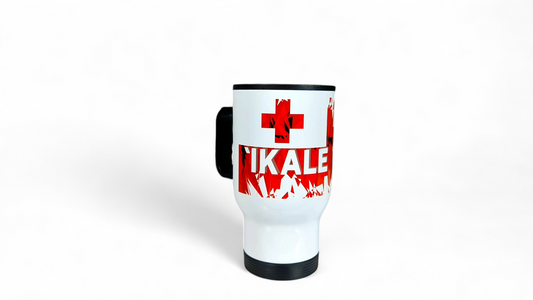 'IKALE TAHI - 15oz/440ml Stainless Steel Travel Mug