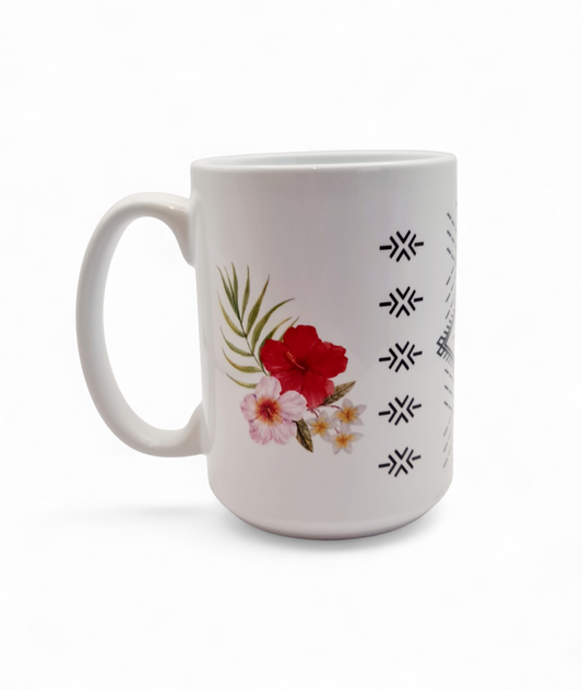 MALU - 15oz/440ml White Ceramic Mug