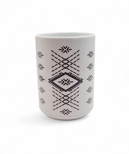 MALU - 15oz/440ml White Ceramic Mug