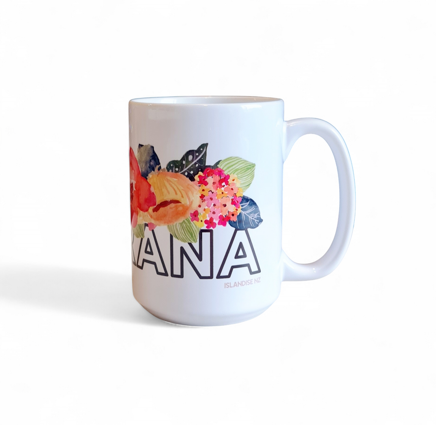 KIA ORANA - 15oz/440ml White Ceramic Mug