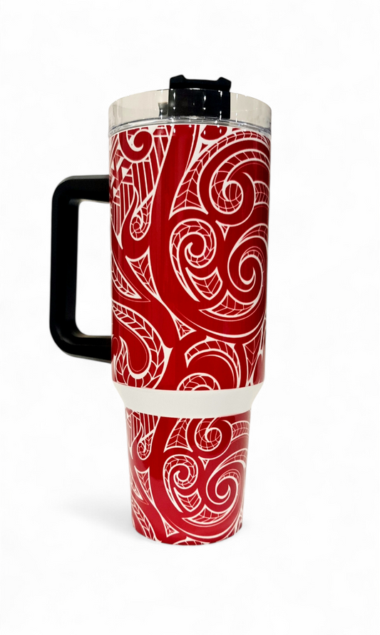 WHERO BEAUTY - 1.2 Litre/40oz Stainless Steel Tumbler with handle