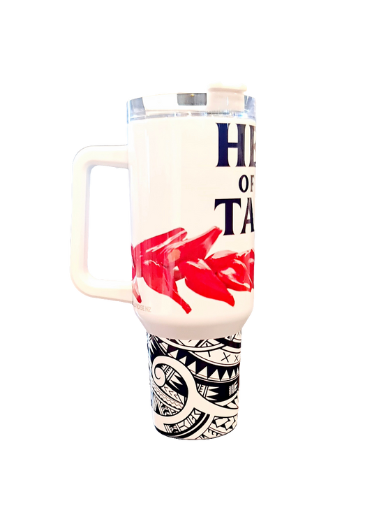 HEAD OF THE TABLE ('Aiga) - 1.2 Litre/40oz Stainless Steel Tumbler with handle