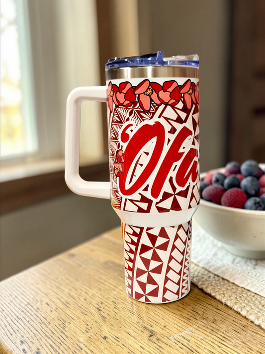'OFA ATU - 1.2Litre/40oz Stainless Steel Tumbler with Handle