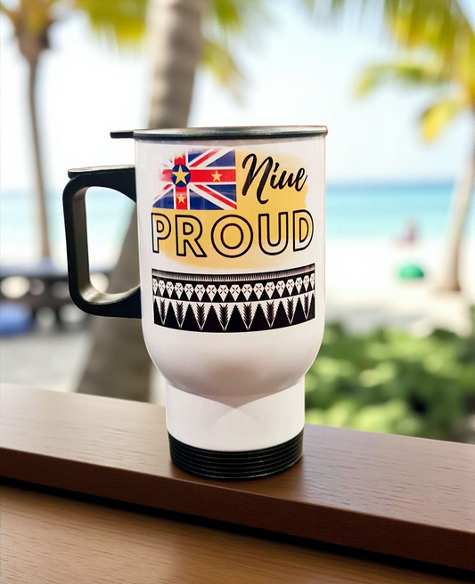 NIUE PROUD - 440ml/15oz Stainless Steel Travel Mug