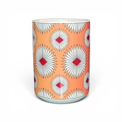 TEFUI GARLAND - 440ml/15oz Ceramic Mug