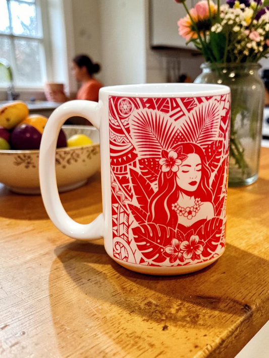 PACIFIC JEWEL - 440ml/15oz Ceramic Mug
