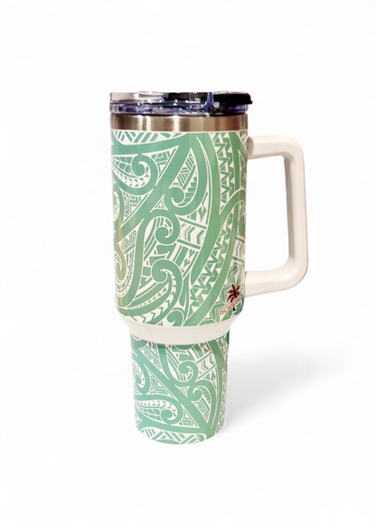 KĀKĀRIKI TREASURE - 1.2Litre/40oz Stainless Steel Tumbler with Handle