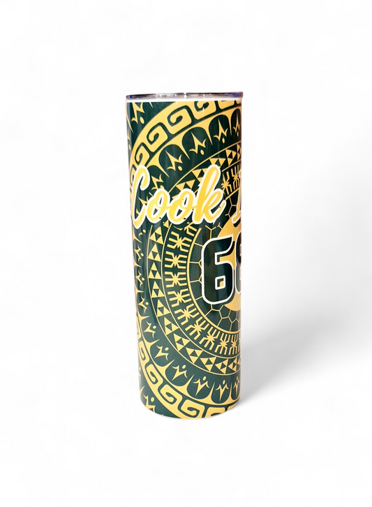 COOK ISLANDS 682 - 600ml/20oz Stainless Steel Tumbler