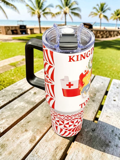 KINGDOM OF TONGA - 1.2Litre Insulated Tumbler with handle