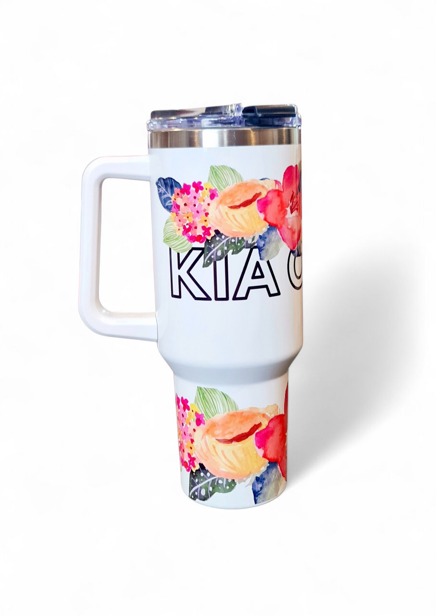 KIA ORANA - 1.2 Litre/40oz Stainless Steel Tumbler with handle