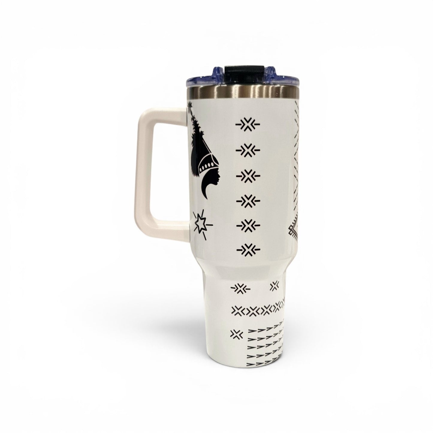 MALU - 1.2Litre/40oz Stainless Steel Tumbler with Handle
