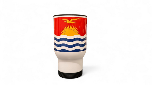 KIRIBATI FLAG - 15oz/440ml Stainless Steel Travel Mug