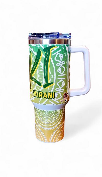 KŪKI 'AIRANI - 1.2 Litre/40oz Stainless Steel Tumbler with handle