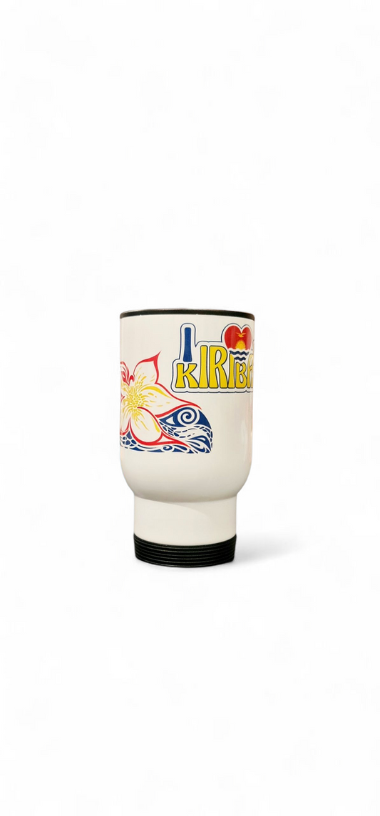 I LOVE KIRIBATI - 15oz/440ml Stainless Steel Travel Mug