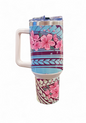 AUTE PASIFIKA - 1.2LItre/40oz Stainless Steel Tumbler with Handle