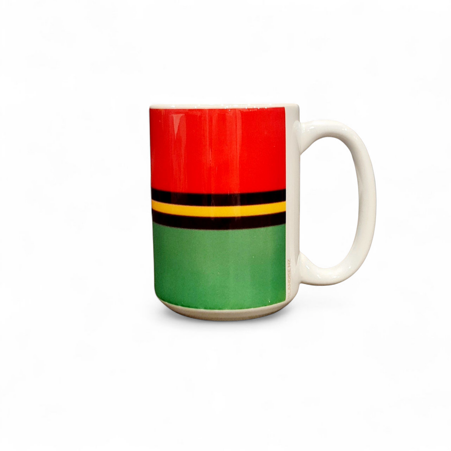 VANUATU FLAG - 440ml/15oz White Ceramic Mug